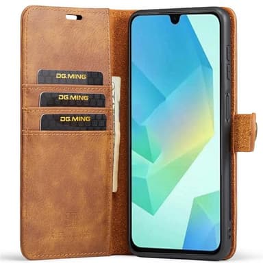 Mobil lommebok DG-Ming 2i1 Samsung Galaxy A16 5G - Brun