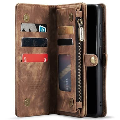 CaseMe mobildeksel 008 8-kort Samsung Galaxy A16 5G - Brun