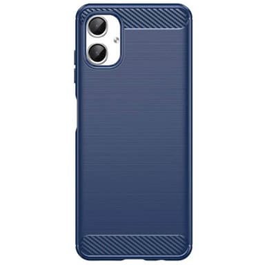 Børstet silikondeksel Samsung Galaxy A06 - Blå