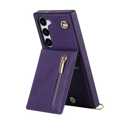 Zipper halskjede deksel Samsung Galaxy S24 FE - Lilla