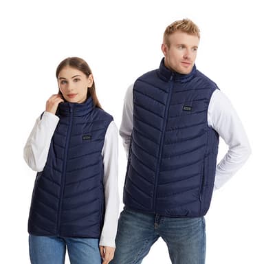 Oppvarmet vest med 21 varmesoner 5XL