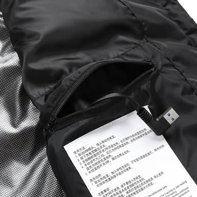 Oppvarmet vest med 21 varmesoner 3XL