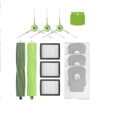 Tilbehør til iRobot Roomba i3 i7+i3+i7 j7+j7 e5 e6 e7,12-Parts