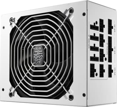 Cooler Master MWE Gold V2 ATX 3.1 1250W strømforsyningsenhet (hvit)