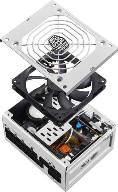 Cooler Master V SFX Gold ATX 3.1 750W strømforsyningsenhet (hvit)