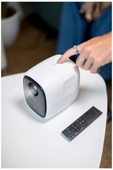 Philips NeoPix 130 Smart prosjektor (arktisk hvit)