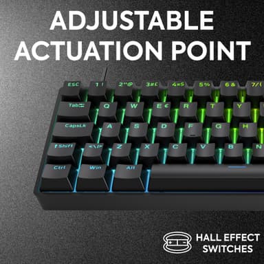 MAGNETIC 65 RGB HALL EFFECT BLACK