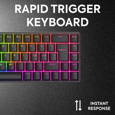 MAGNETIC 65 RGB HALL EFFECT BLACK