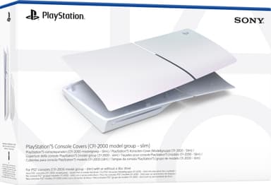 PS5 Slim Standard konsolldeksel (Pearl)