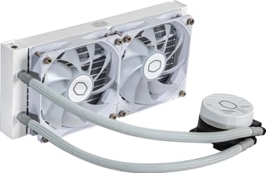Cooler Master MASTERLIQUID 240L Core CPU-væskekjøler (hvit)