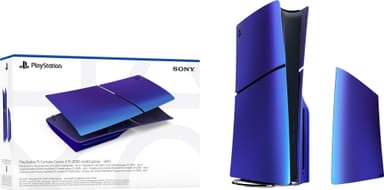 PS5 Slim Chroma konsolldeksel (Indigo)