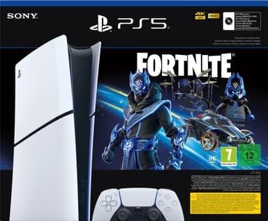 PlayStation 5 Slim Digital Edition (Fortnite-pakke)