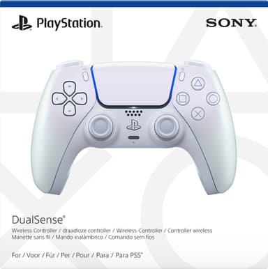 PS5 DualSense trådløs kontroller (Pearl)