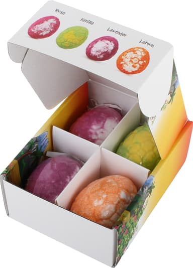 A Home A Bath Dinosaur Egg badebombe A100005 (rosa, grønn, oransje)