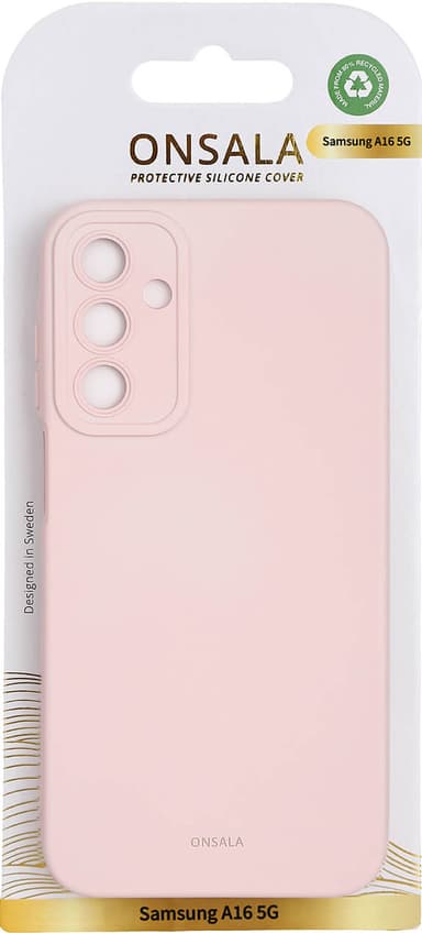 Onsala Samsung Galaxy A16/A16 5G silikondeksel (rosa)