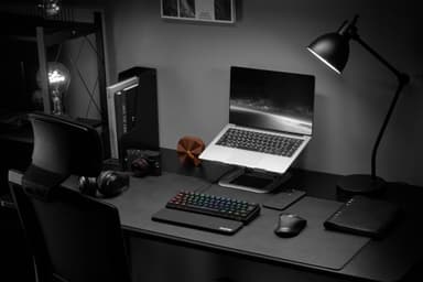 NOS C-450 Mini PRO RGB gamingtastatur (sort)