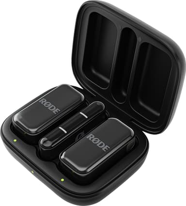 Røde Wireless Micro mikrofon og mottaker sett (Lightning, sort)