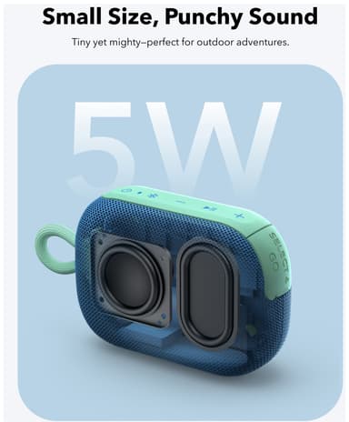 Soundcore Select 4 Go bærbar trådløs høyttaler (blå)