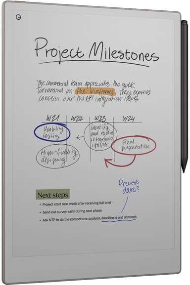 reMarkable Paper Pro E-ink nettbrett + Marker Plus pakke