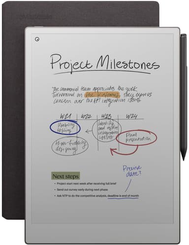 reMarkable Paper Pro E-ink nettbrett + Marker Plus + Folio pakke