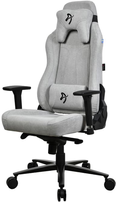 Arozzi Vernazza Fabric gamingstol (lysegrå)