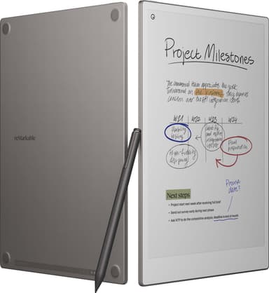 reMarkable Paper Pro E-ink nettbrett + Marker Plus pakke