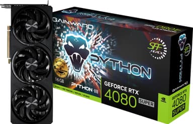Gainward GeForce RTX 4080 Super Python III OC grafikkort (16GB GDDR6X)
