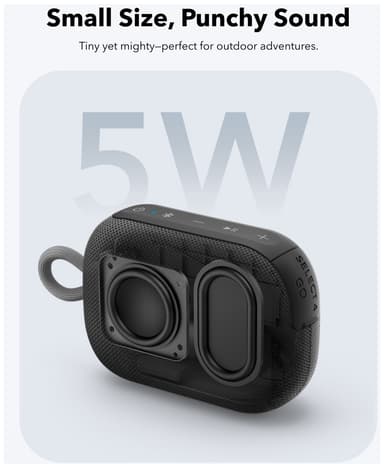 Soundcore Select 4 Go bærbar trådløs høyttaler (sort)