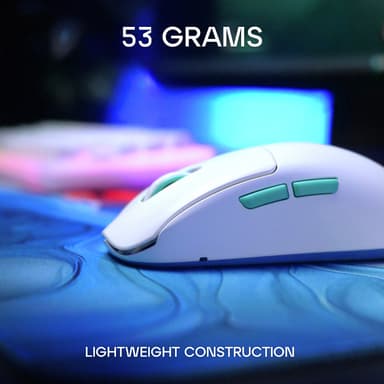 Cherry Xtrfy M68W gamingmus (hvit)