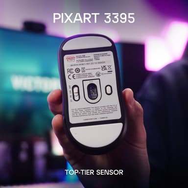 Cherry Xtrfy M68 PRO sort mus