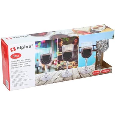 Alpina Vinglass i plast 200ml