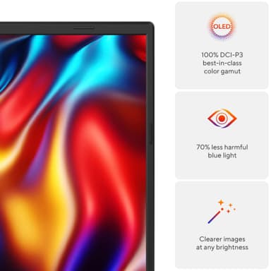Asus Vivobook i7-12/16/512/OLED 15,6" bærbar PC