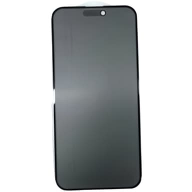 iPhone Anti-Spy skjermbeskytter - Aluminiumslegering herdet glass iPhone 16 Plus