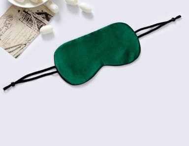 100 % Mulberry Silk Sleep Eye Mask Grønn