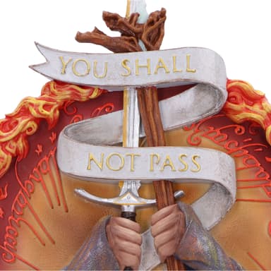 Nemesis Now Lord of the Rings plakett (You Shall Not Pass)