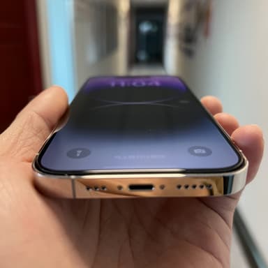 Anti-spion skjermbeskytter for iPhone (2-pakning) iPhone 15 Pro Max