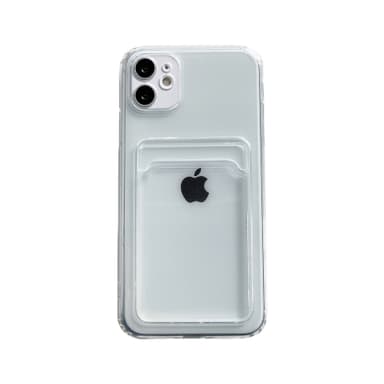 Beskyttende magnetdeksel for iPhone 16-serien med kortholder iPhone 16 Pro