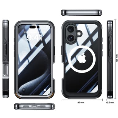 Beskyttende deksel til iPhone 16-serien iPhone 16 Pro