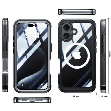 Beskyttende deksel til iPhone 16-serien iPhone 16 Pro