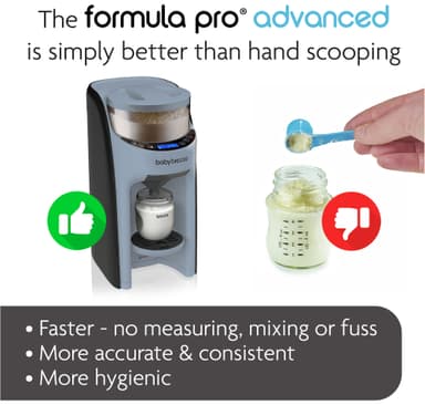 Baby Brezza Formula Pro Advanced melkerstatning- og vellingmaskin FRP0133