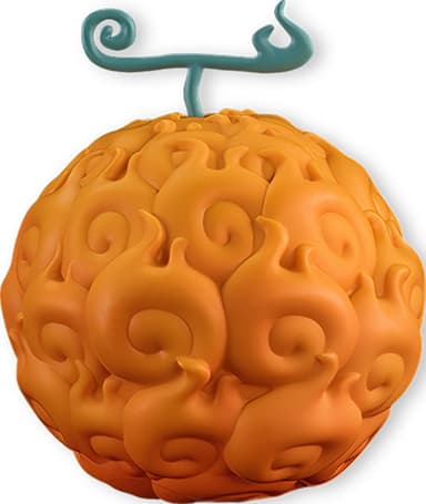 Plastoy One Piece sparegris (Devil Fruit Flame-Flame)