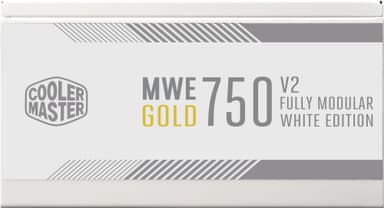 Cooler Master MWE Gold V2 ATX 3.1 White 750W strømforsyning