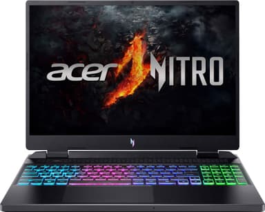 Acer Nitro 16 R7-8HS/16/1TB/4070/165Hz 16" bærbar gaming-PC