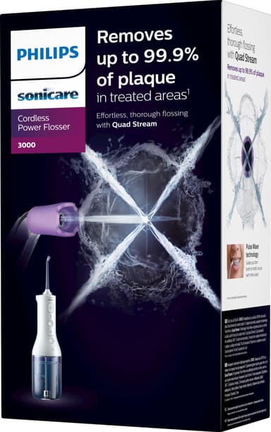 Philips 3000 Series Sonicare vannflosser HX3826/31 (hvit)