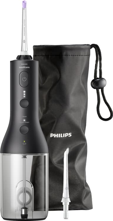 Philips Sonicare Power Flosser 3000 munnskyller HX3826/33 (sort)