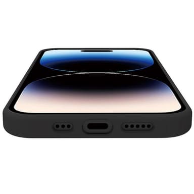 Cromomag Magnetic Soft gummideksel MagSafe iPhone 15 Pro Black