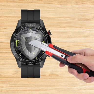 Rund Smartwatch-skjermbeskytter, 2-pakk 42 mm