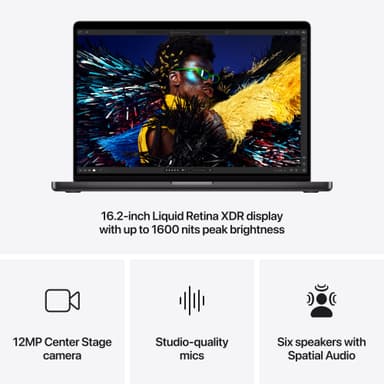 MacBook Pro 16 M4 Pro 24/512GB (Stellarsvart)