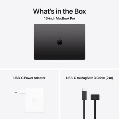 MacBook Pro 16 M4 Pro 24/512GB (Stellarsvart)