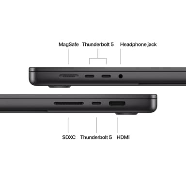 MacBook Pro 16 M4 Max 48/1000GB (Stellarsvart)
